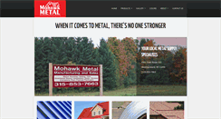 Desktop Screenshot of mohawkmetalsales.com